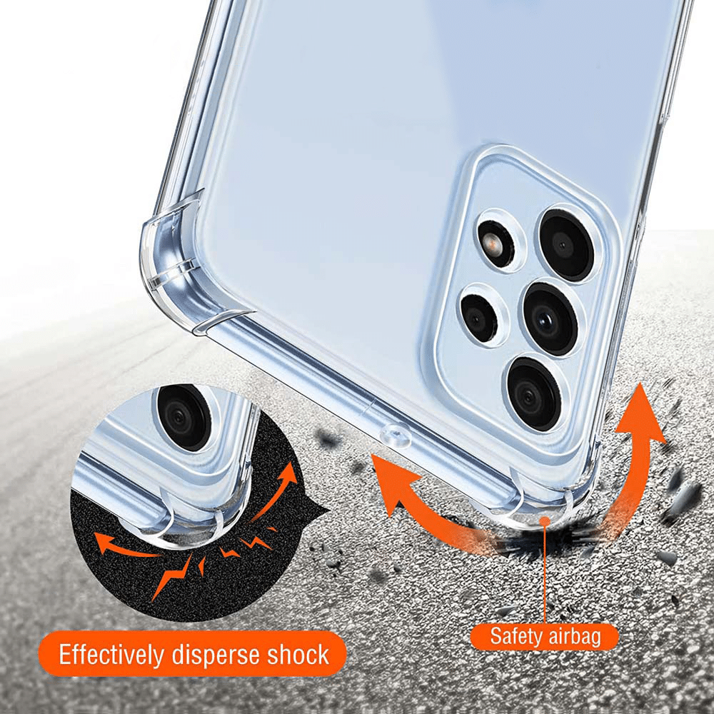 Maska Clin Anti Shock 1,5 mm za SAMSUNG GALAXY A55 5G prozorna