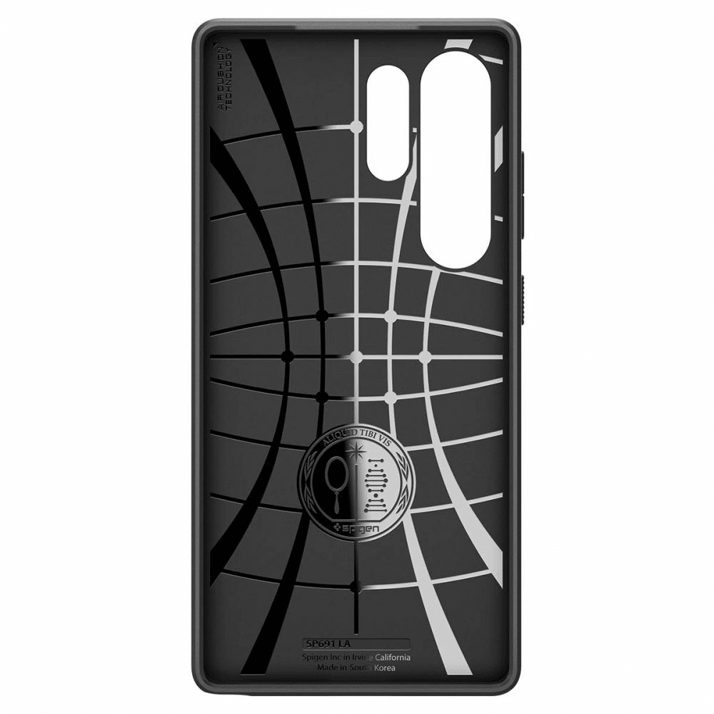 SPIGEN Liquid Air maska ACS08953 za Samsung Galaxy S25 Ultra - mat črna