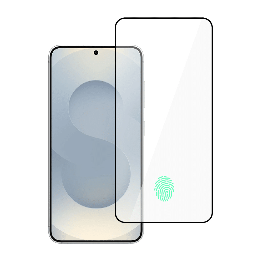 Kaljeno steklo Tel Protect 10X HD Titanium za Samsung Galaxy S25 Plus (z odklepanjem s prstnim odtisom)