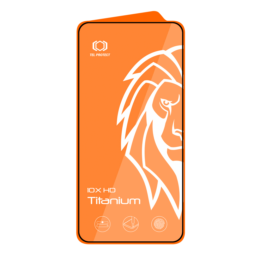 Kaljeno steklo Tel Protect 10X HD Titanium za Samsung Galaxy S25 Plus (z odklepanjem s prstnim odtisom)