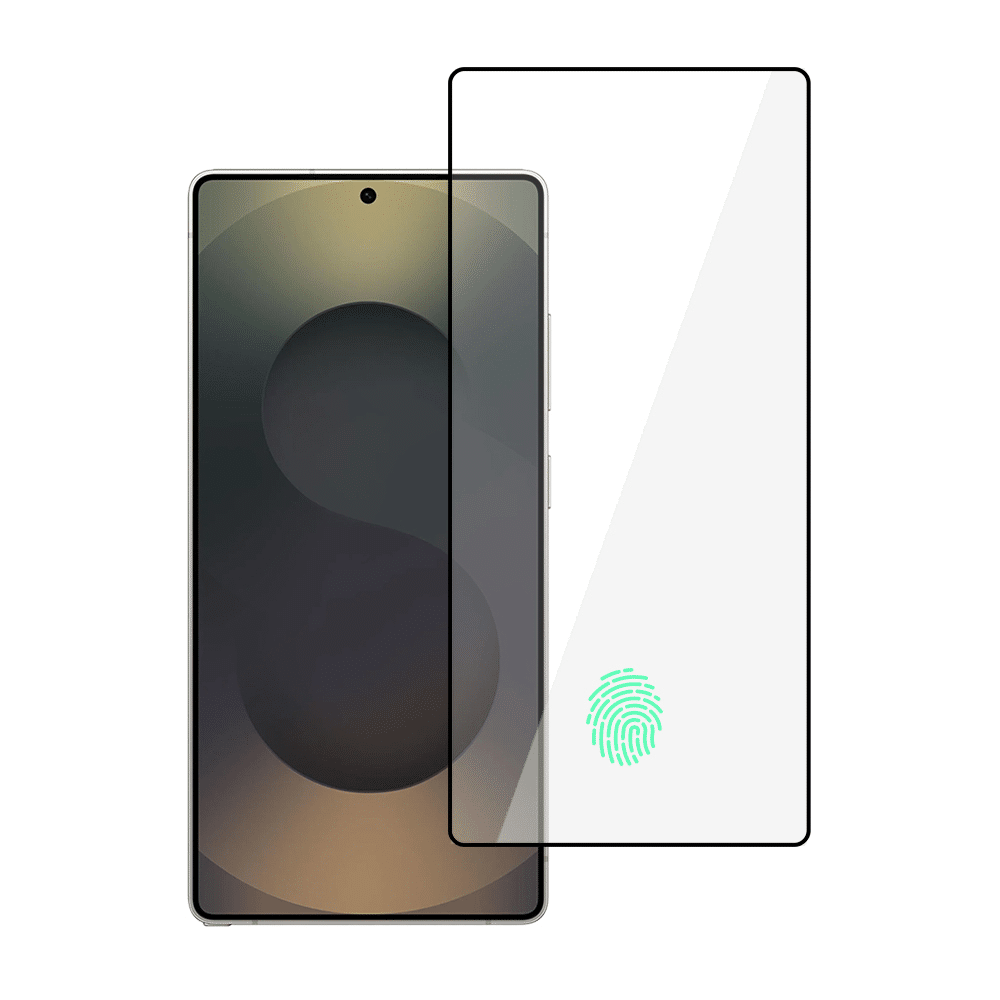 Kaljeno steklo Tel Protect 10X HD Titanium za Samsung Galaxy S25 Ultra (z odklepanjem s prstnim odtisom)