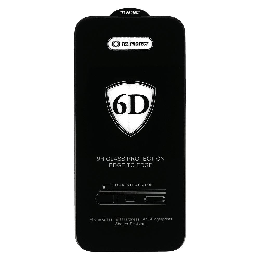 Full Glue 6D kaljeno steklo za XIAOMI REDMI NOTE 14 črno