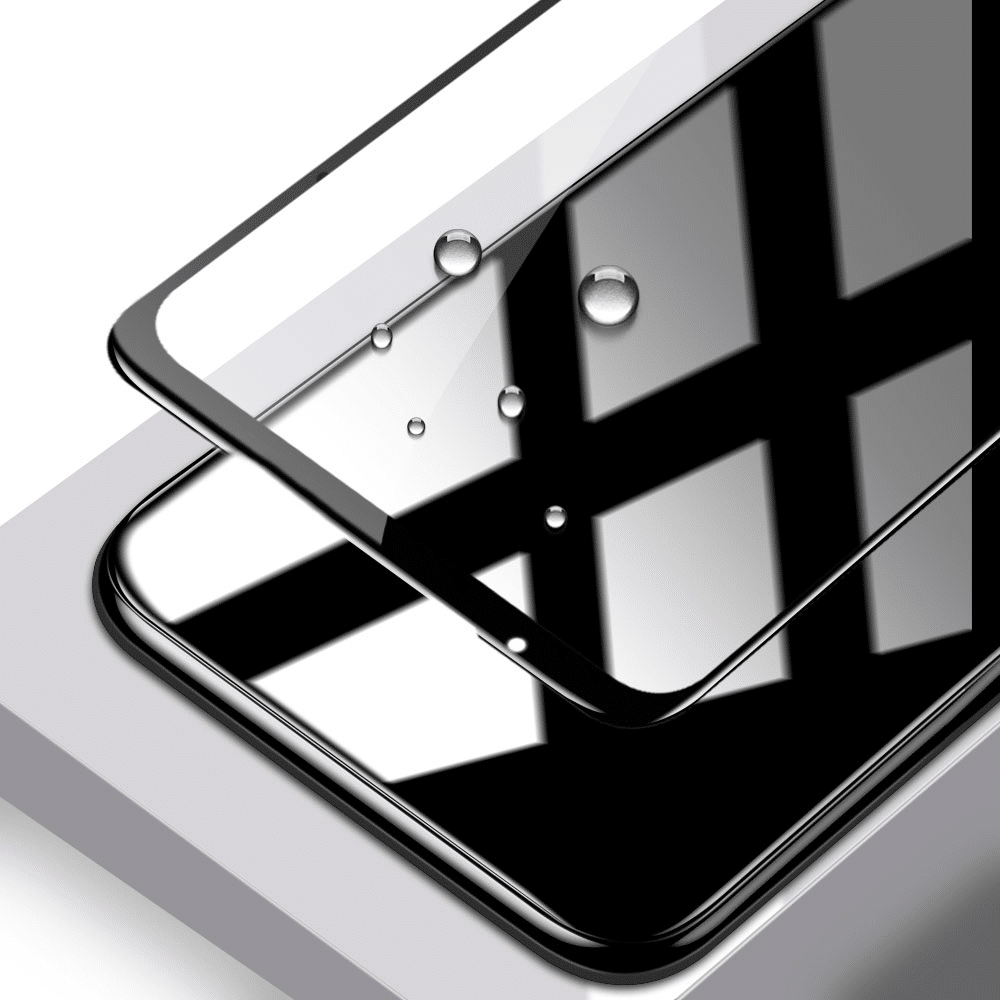 Full Glue 6D kaljeno steklo za XIAOMI REDMI NOTE 14 črno