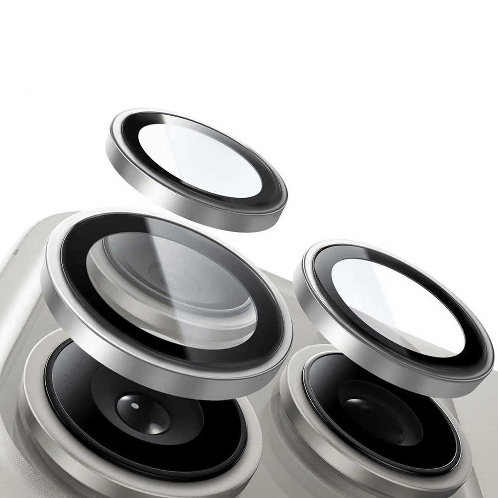 Kaljeno staklo Tel Protect Titanium Lens 99% AR na kameri za Samsung Galaxy S25 Plus transparent (leće 3 kom.)