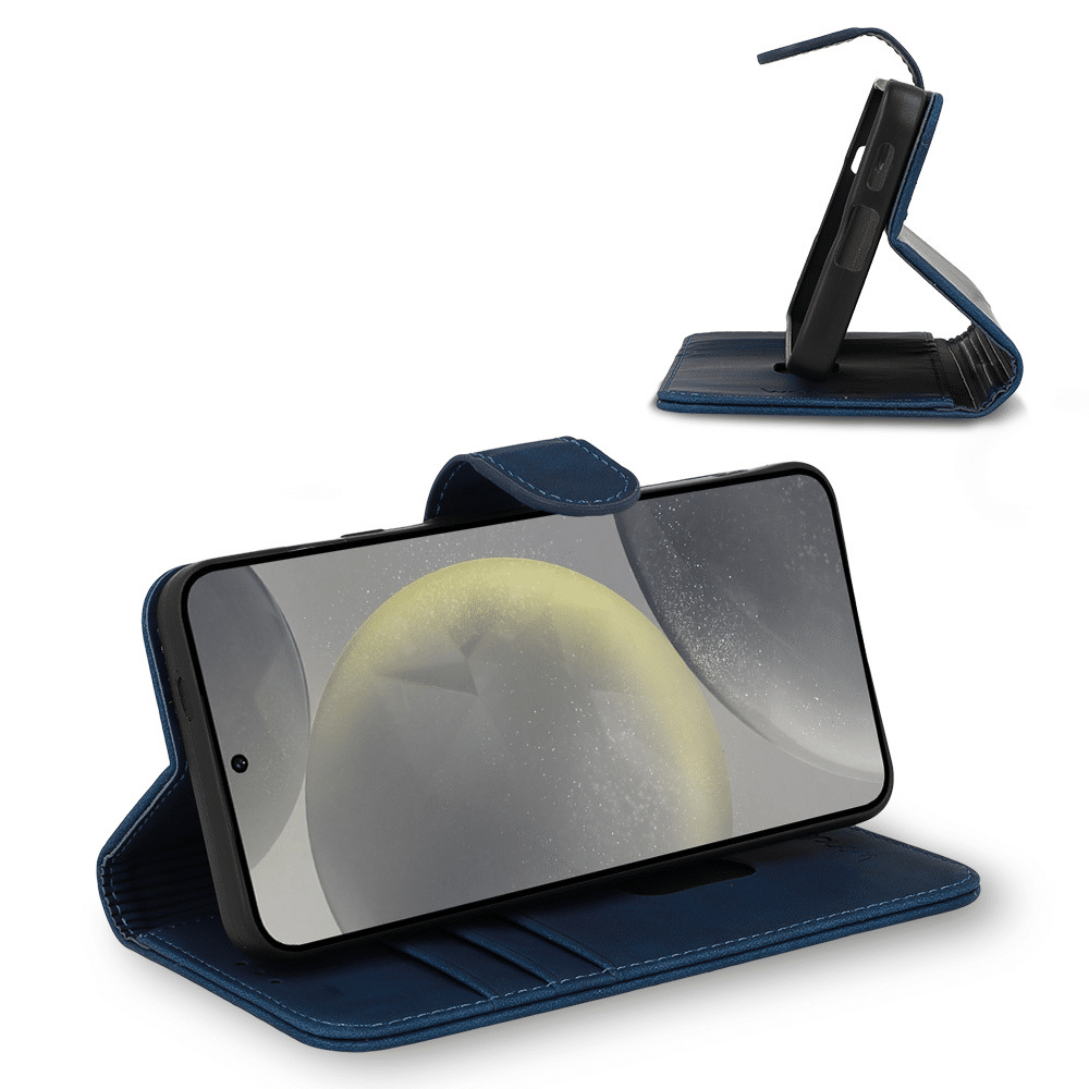 Preklopna torbica Wonder Fancy za Xiaomi Redmi Note 14 5G, temno modra