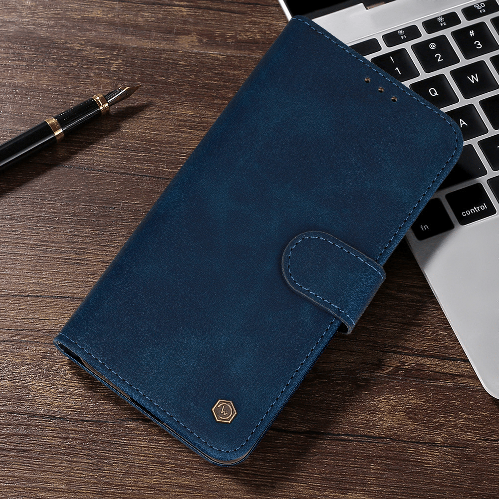 Preklopna torbica Wonder Fancy za Xiaomi Redmi Note 14 5G, temno modra
