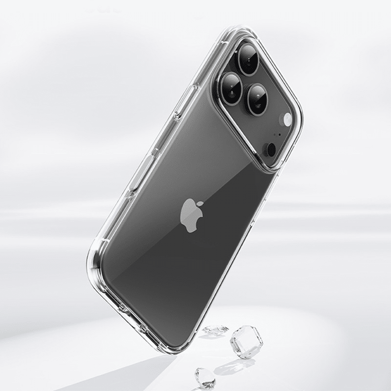 Prozirna maskica Rock Crystal Shield serije za iPhone 17 Pro Max