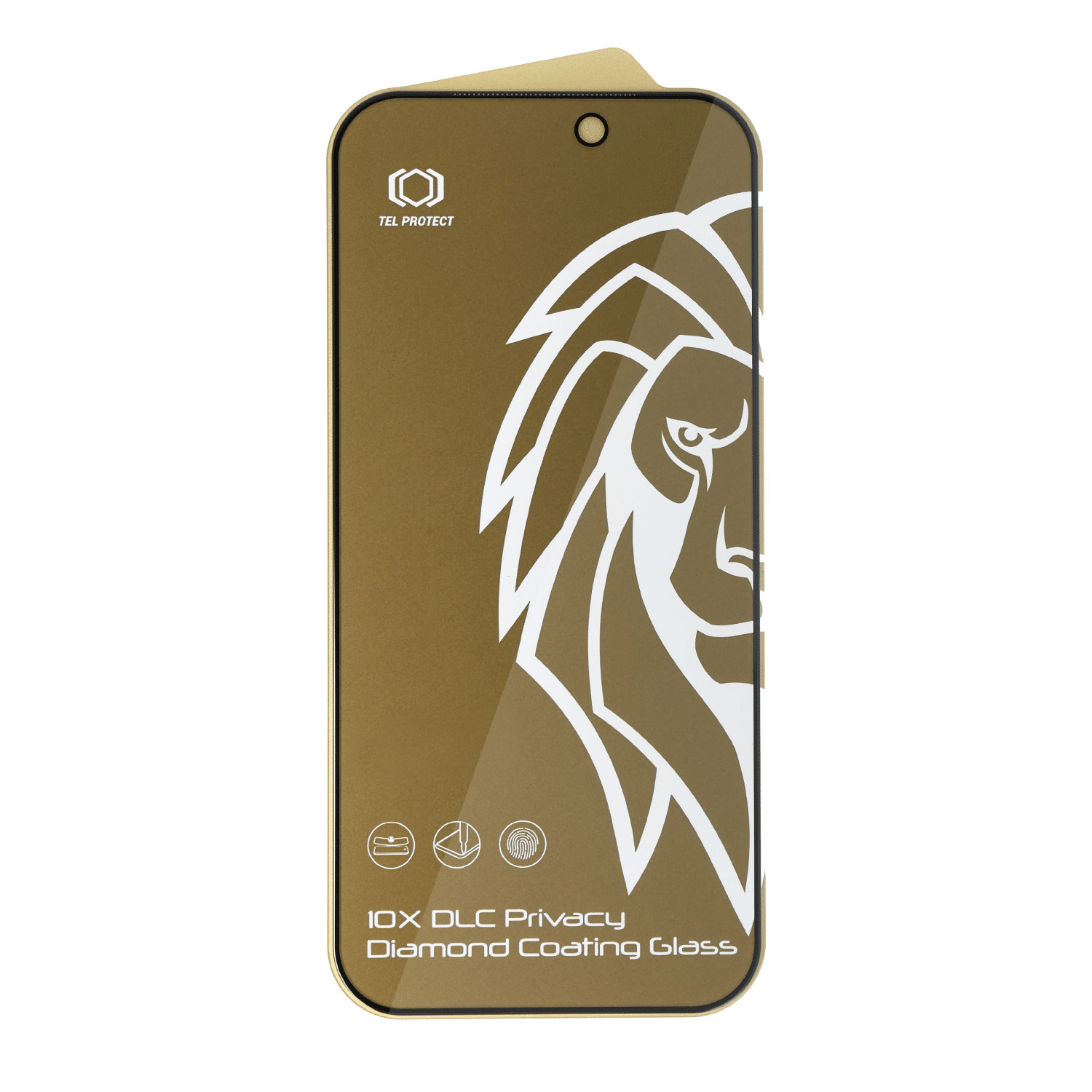 Tel Protect 10X Privacy DLC dijamantni premaz Anti-Spy kaljeno staklo za iPhone 17 Pro Max