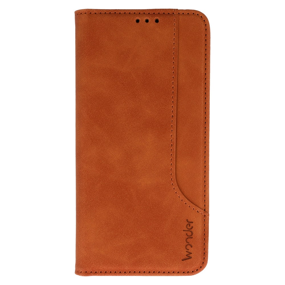 WONDER PRIME PREMIUM PREKLOPNA MASKA ZA MOTOROLA EDGE 40 NEO RJAVA