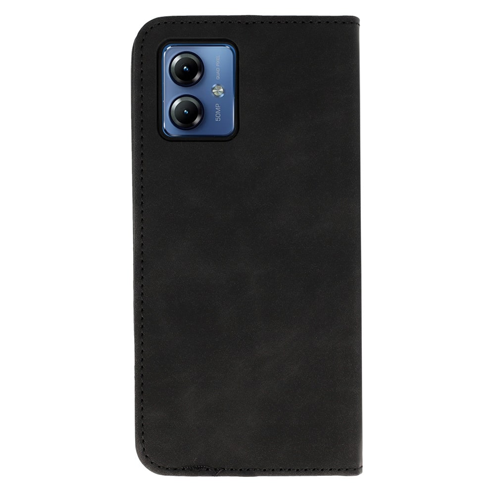 WONDER PRIME PREMIUM PREKLOPNA TORBICA ZA MOTOROLA MOTO G14 črna