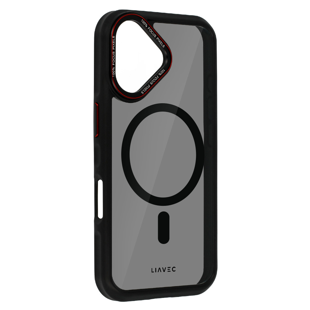 Liavec Hybrid Smoke Magsafe ovitek za iPhone 16