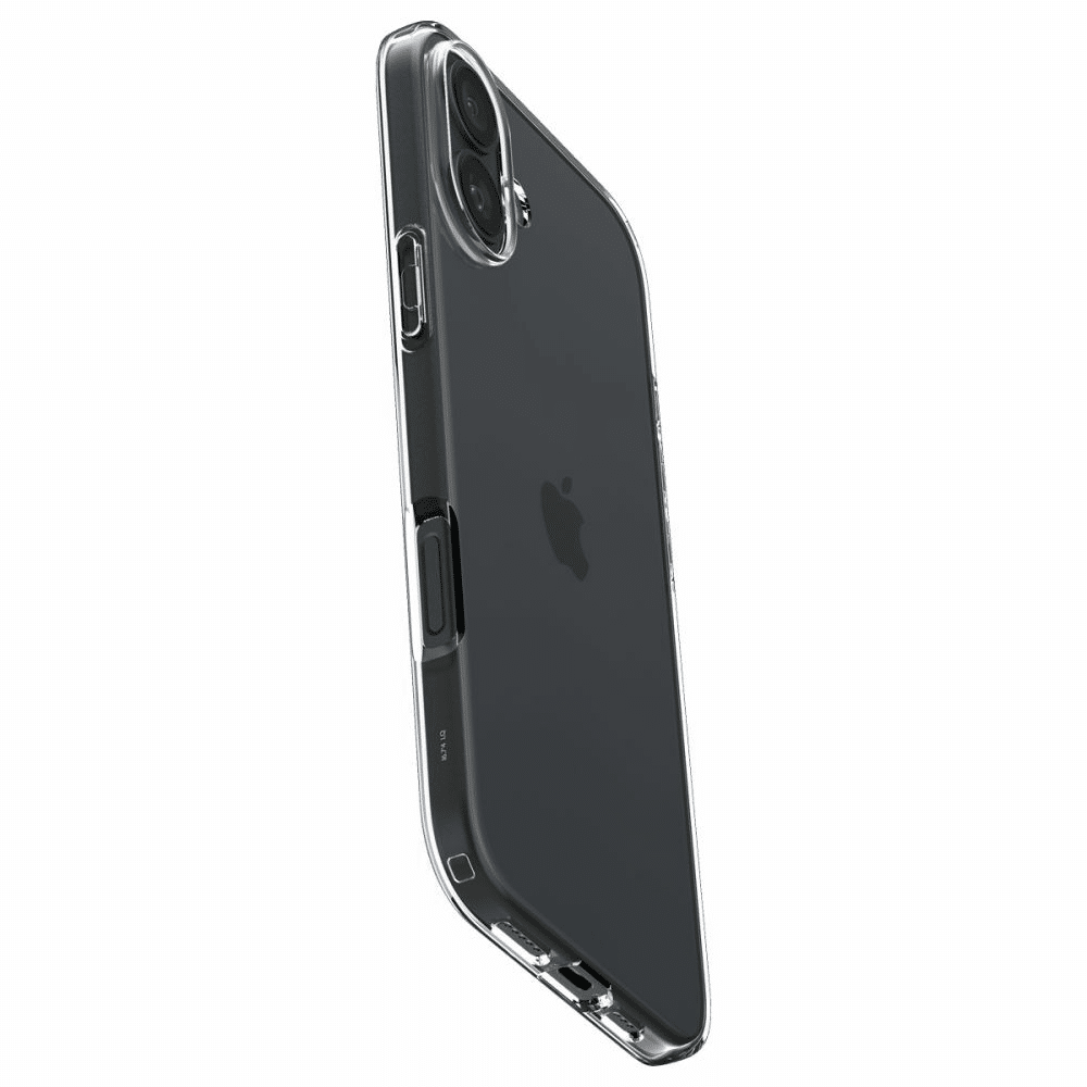 SPIGEN Liquid Crystal ACS08190 ovitek za iPhone 16 - Crystal Clear