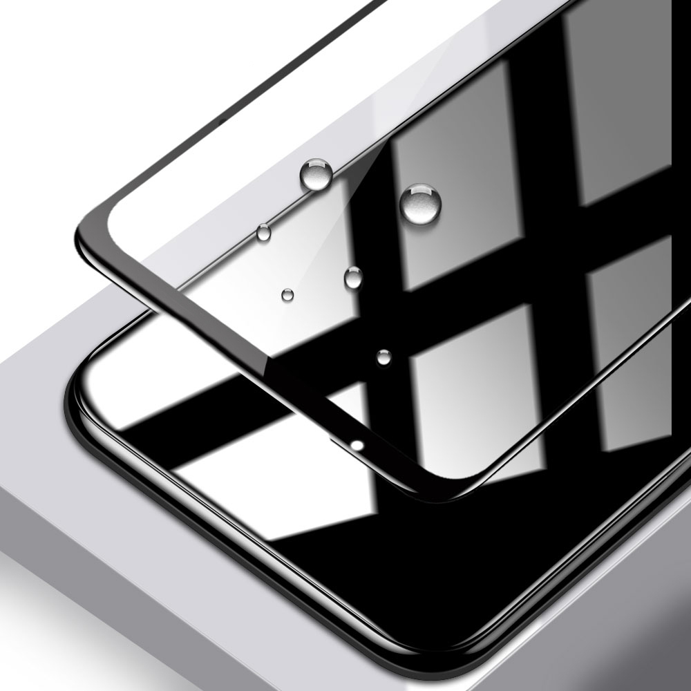 Kaljeno steklo Tel Protect Full Glue 6D za HONOR 400 LITE s črnim robom