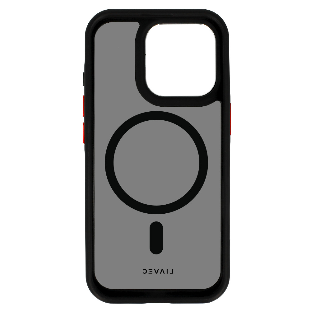 Liavec Hybrid Smoke Magsafe ovitek za iPhone 15 Pro