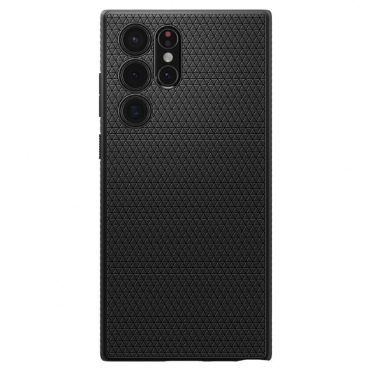 SPIGEN LIQUID AIR ZA SAMSUNG GALAXY S22 ULTRA MAT ČRNA