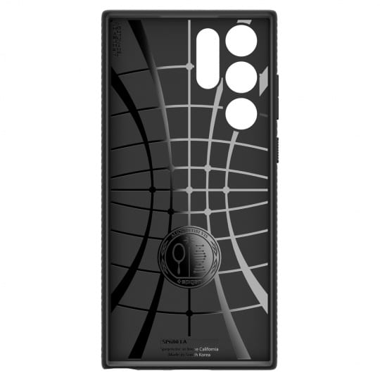 SPIGEN LIQUID AIR ZA SAMSUNG GALAXY S22 ULTRA MAT ČRNA