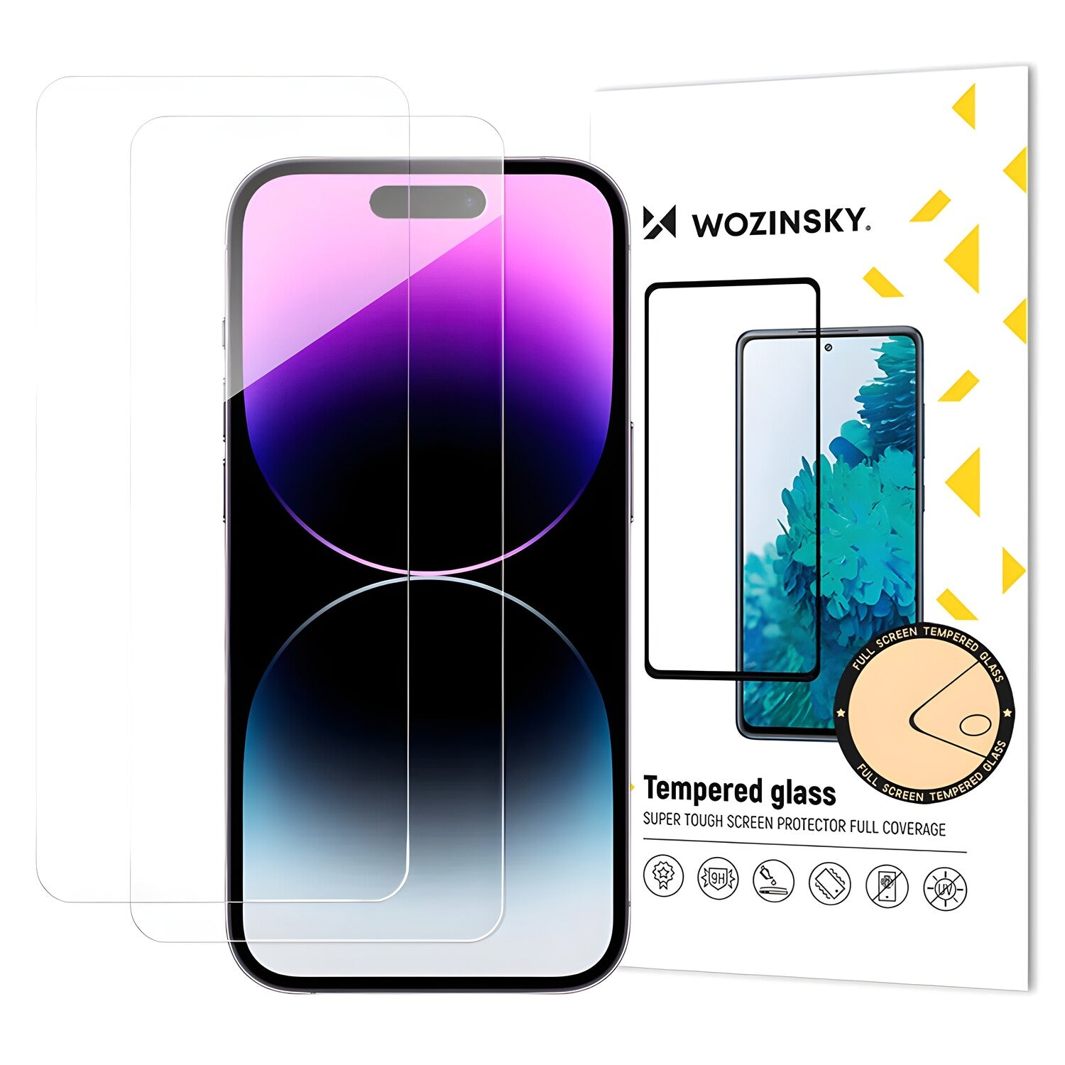 Wozinsky zaštitno staklo 2kom za Apple iPhone 17/iPhone 16 Pro - Prozirna KP39715