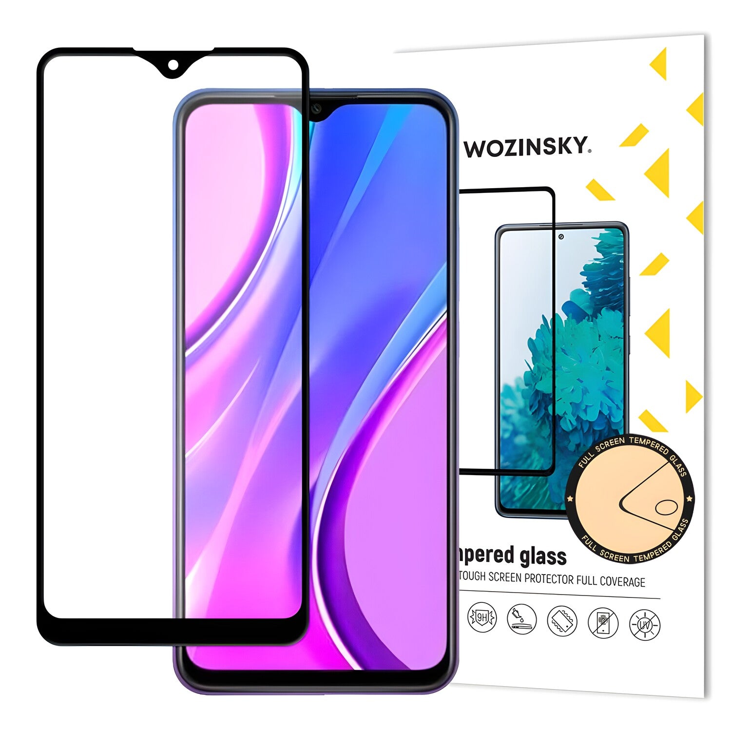 Wozinsky zaštitno kaljeno staklo za Samsung Galaxy S25 - Crna KP39729