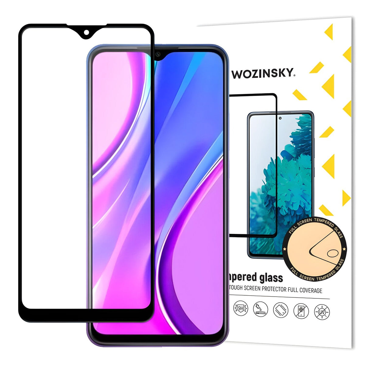Wozinsky zaštitno kaljeno staklo za Samsung Galaxy S25 Plus - Crna