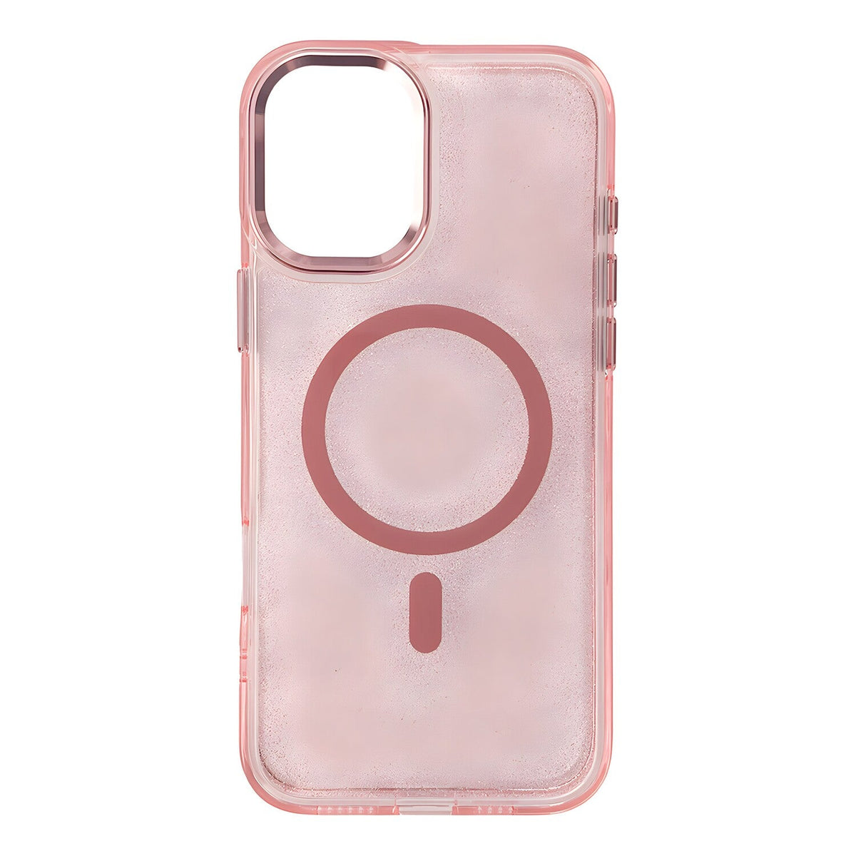 Zaštitna futrola Wozinsky Glitter Case s MagSafe za Samsung Galaxy S25 - Roza