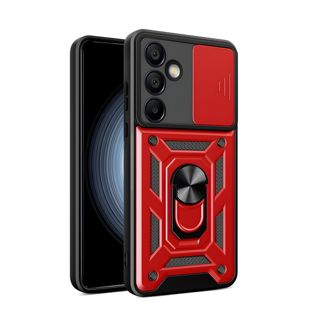 Hybrid Armor Camshield za Samsung Galaxy A56 - Crvena