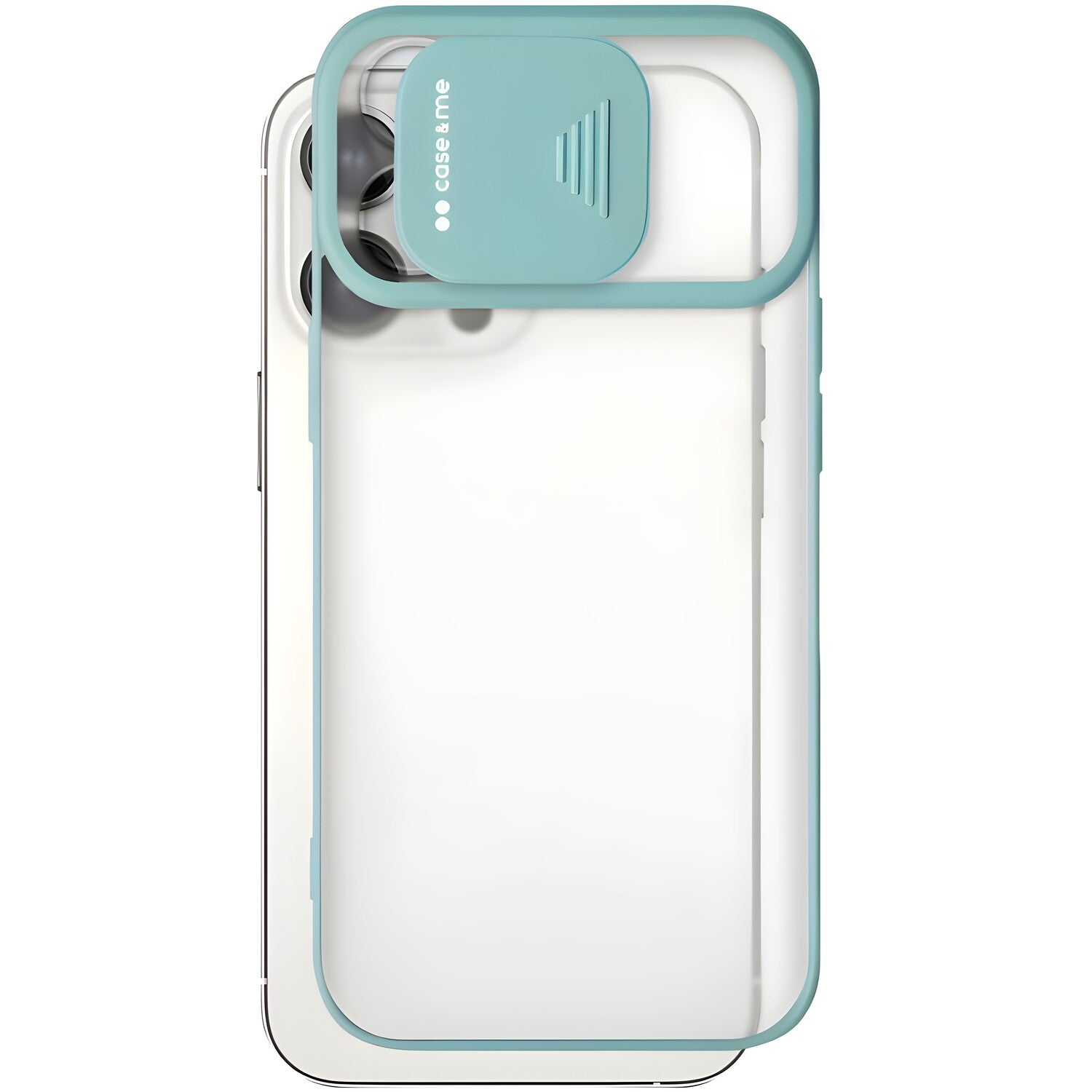 CASE&ME Slide futrola s zaštitom kamere za Apple iPhone 12 Pro - Zelena KP39910