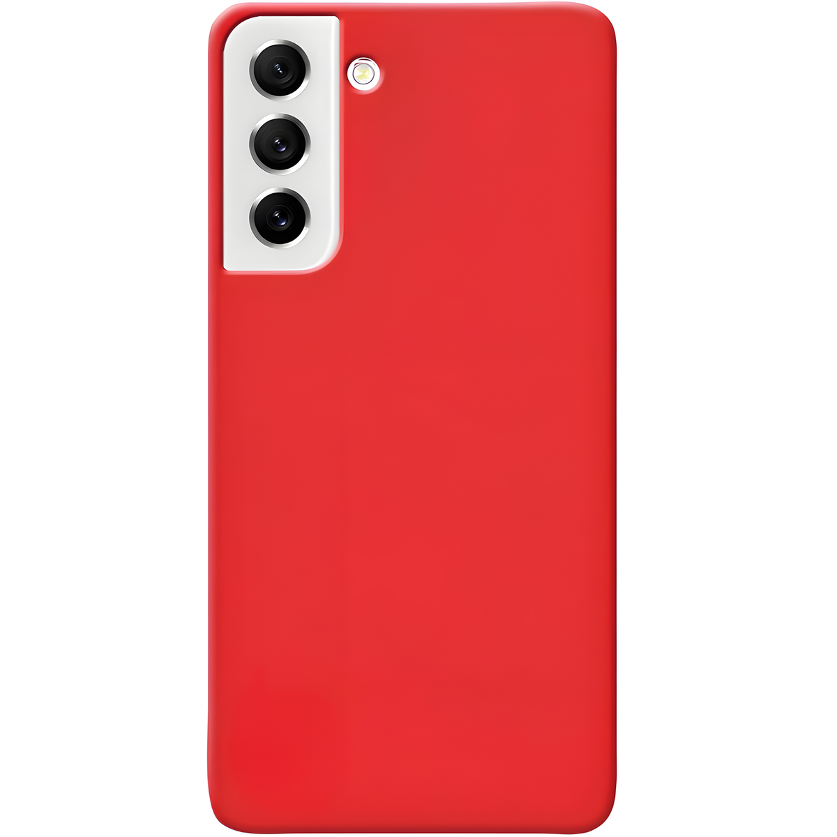 Silikonska futrola za Samsung Galaxy S21 FE 5G - Crvena