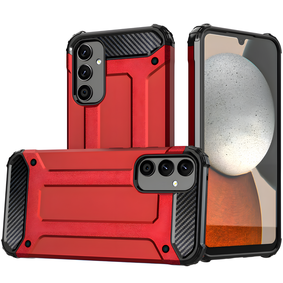 Futrola Hybrid Armor za Samsung Galaxy A23/Galaxy A23 5G - Crvena