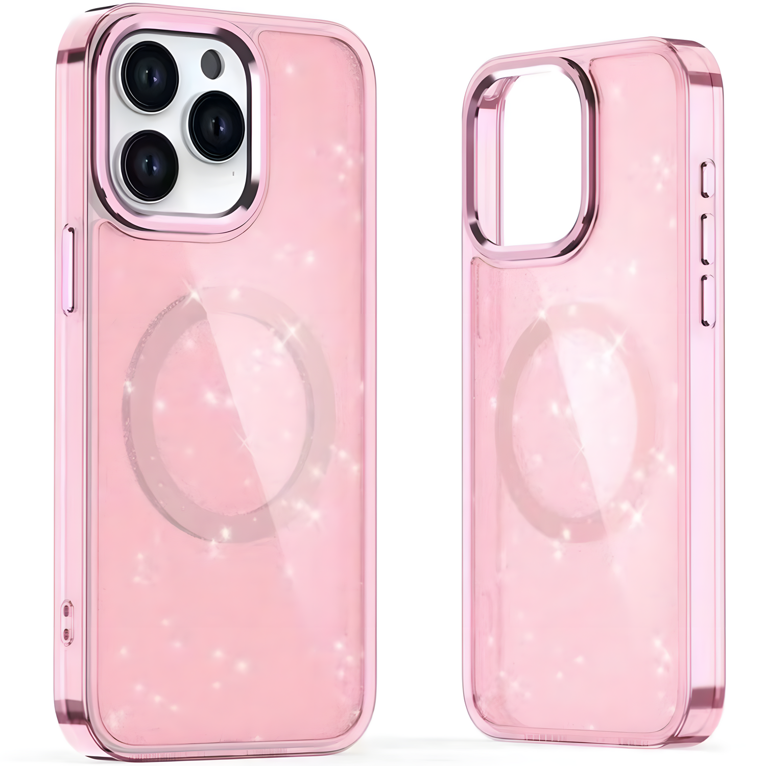 Glitter Case MagSafe za Samsung Galaxy A16 5G - Roza KP40706