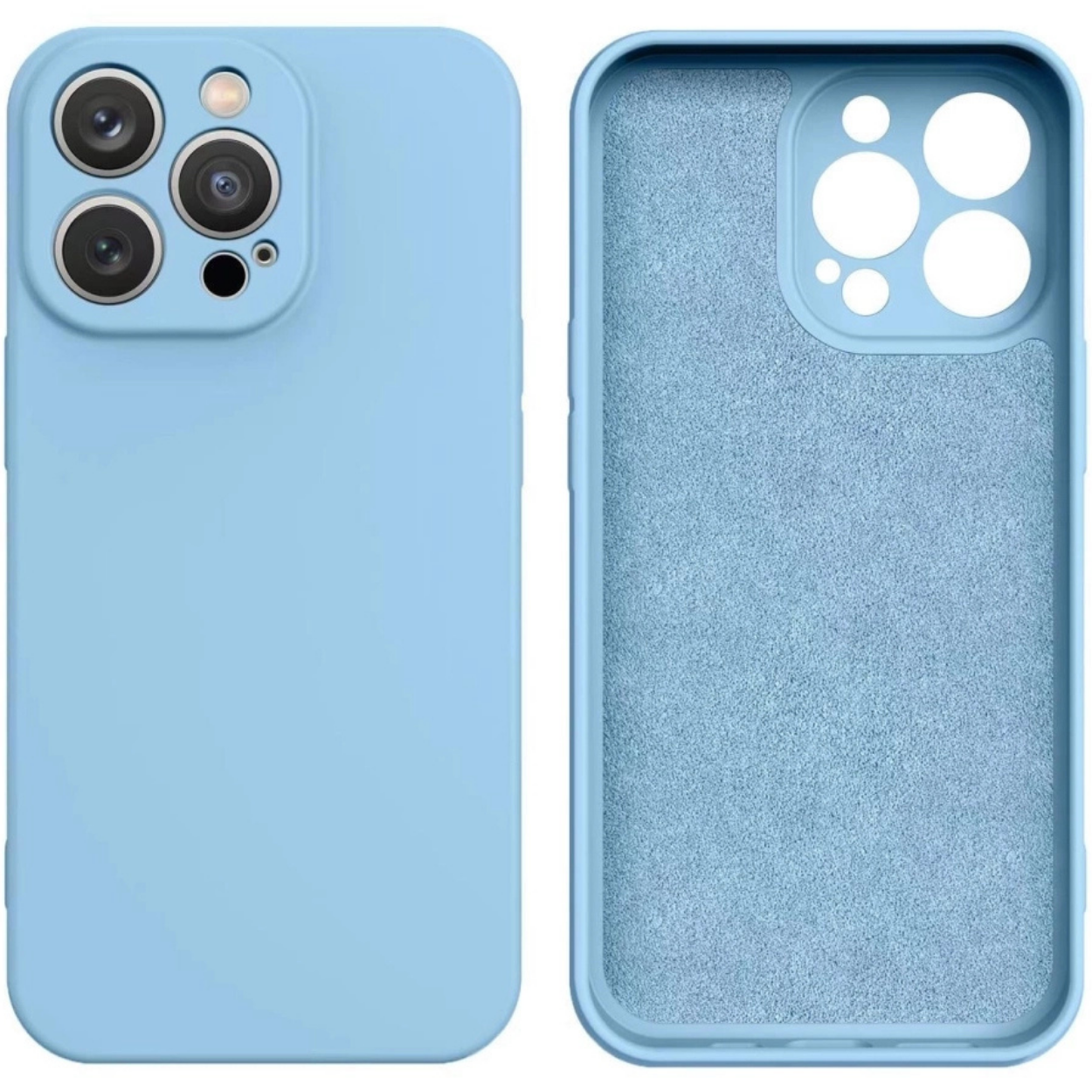 Silikonska futrola za Apple iPhone 16e/iPhone 17e - Plava KP40723