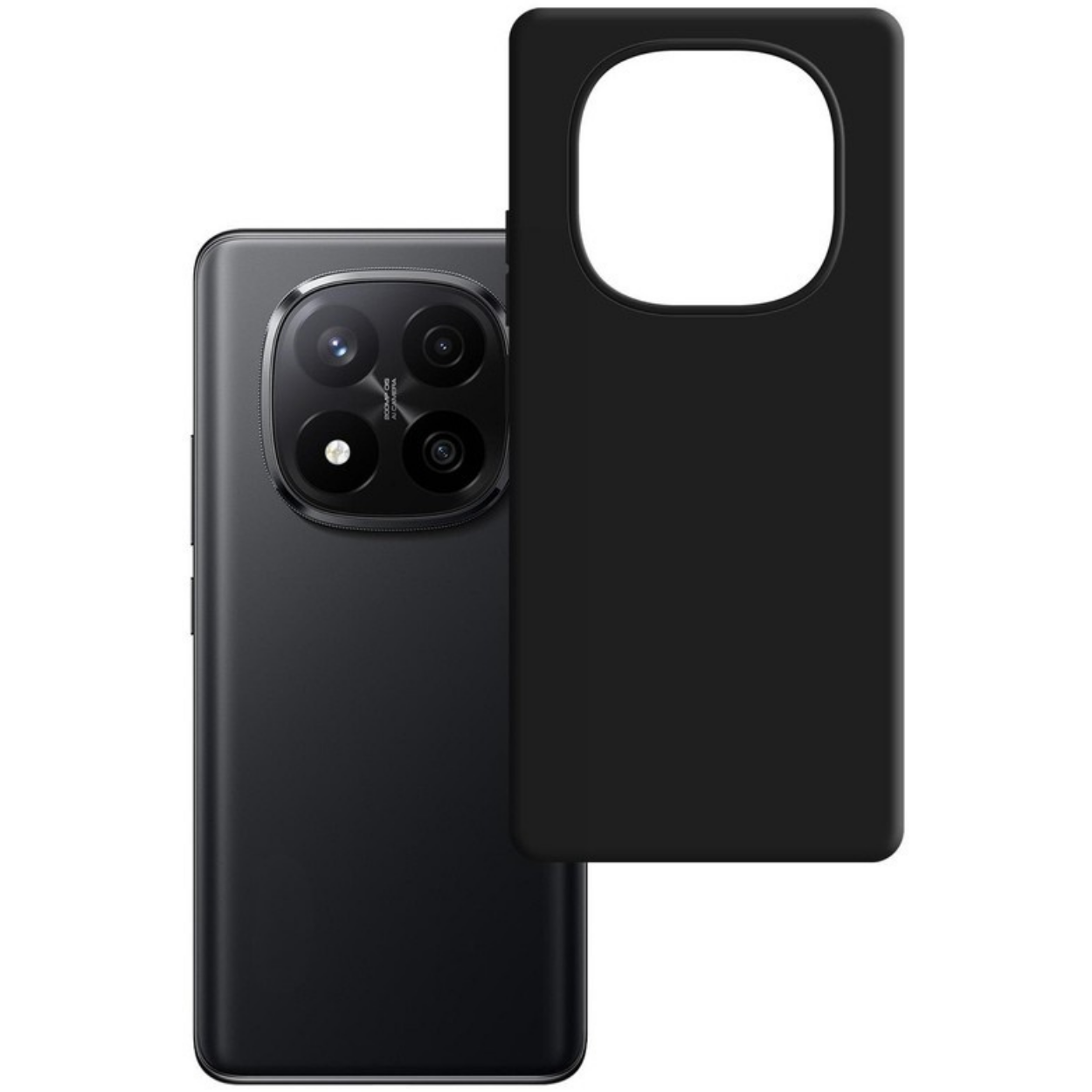 3mk Matt Case Pro futrola za Xiaomi Redmi Note 15 4G/Redmi Note 15 5G - Crna KP41252