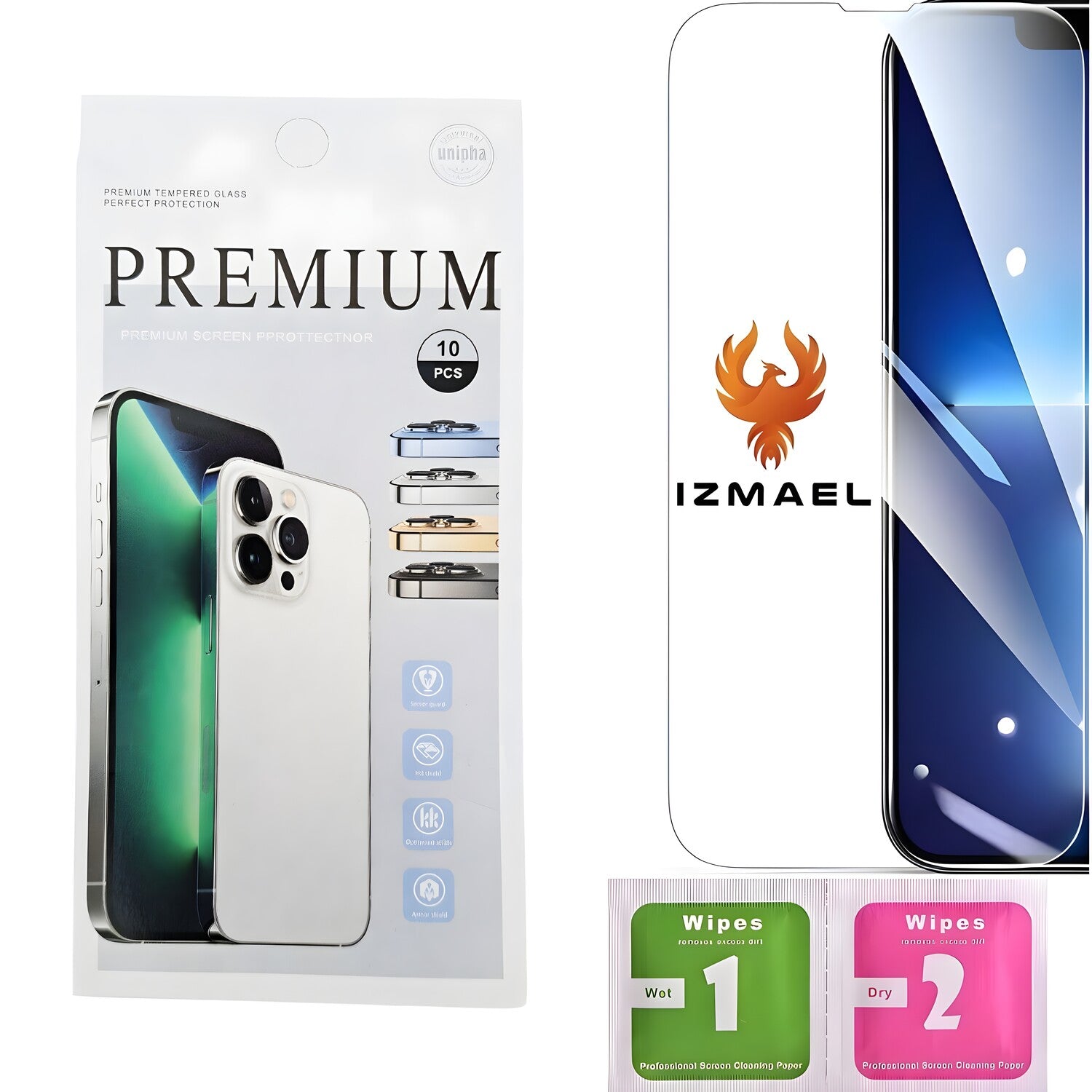 Premium zaštitno staklo za Samsung Galaxy A72 5G/Galaxy A72 4G - 10 kom./Prozirna KP38370