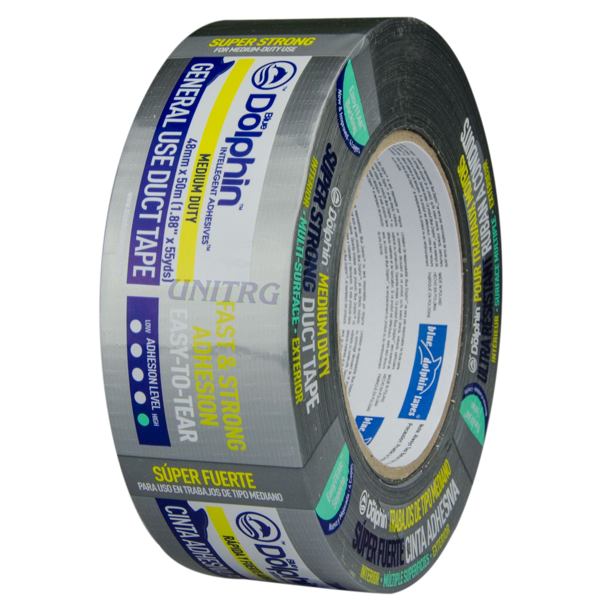 BD Traka tekstilna  čvrsta 48 mm x 10 m 03-3-01-EN srebrna