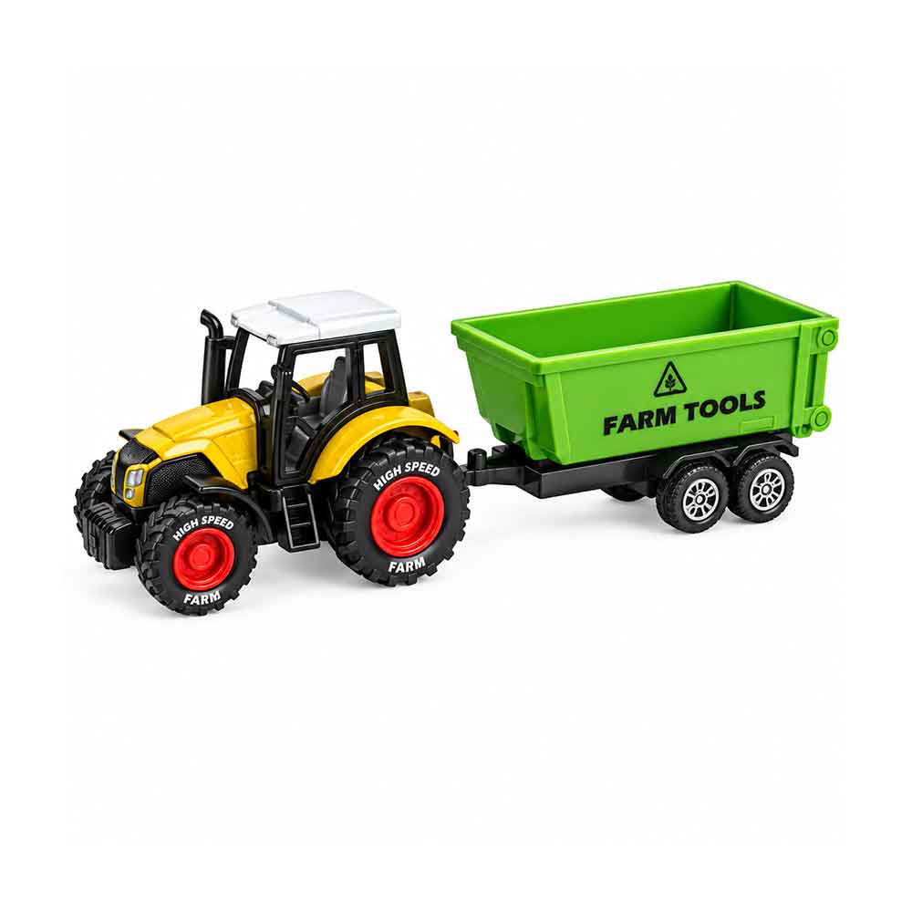 Traktor s prikolicom Die-Cast Farm Truck - Model 02