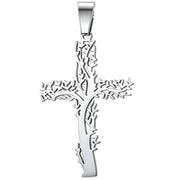 Privjesak na lančiću Tree Cross - Srebrna KP34145