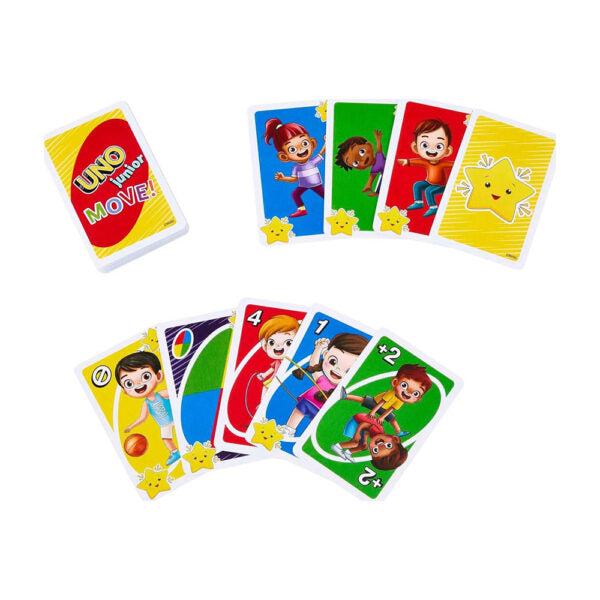 Uno Junior Move! karte – popularna igra za najmlađe