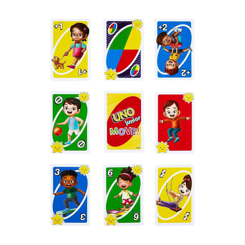 Uno Junior Move! karte – popularna igra za najmlađe