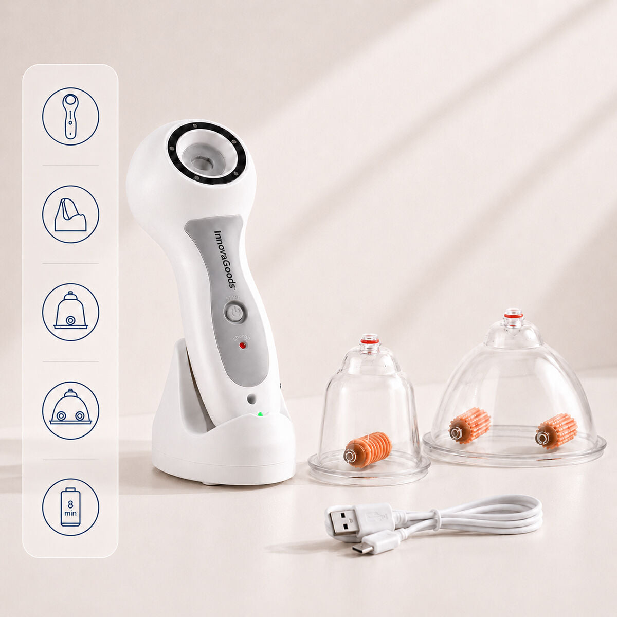 Anticelulitni Uređaj za Vakuumsku Terapiju Pro InnovaGoods