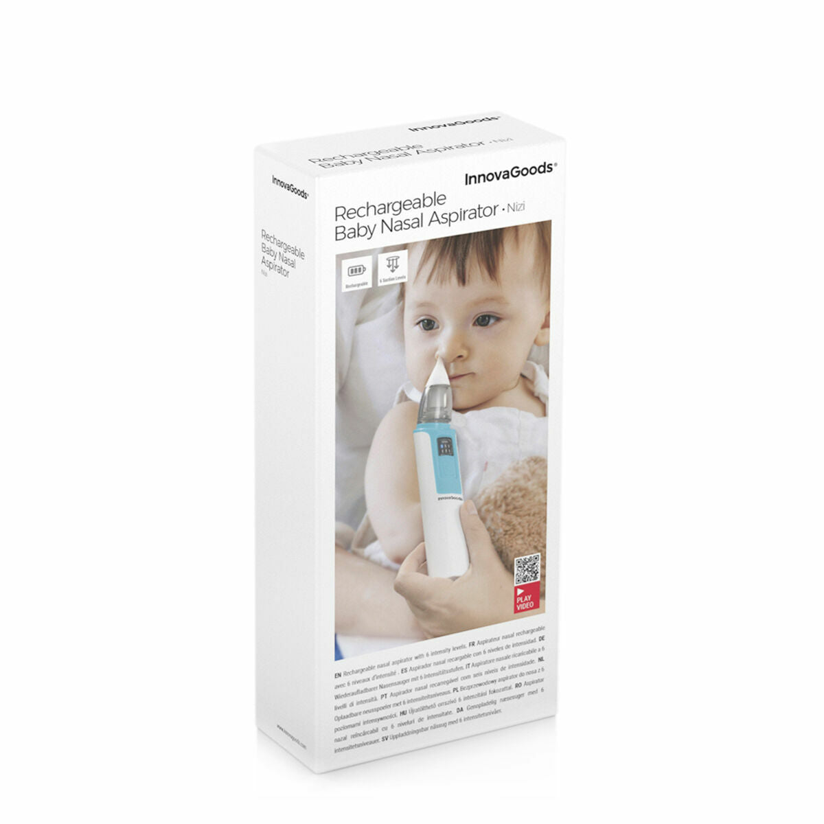 Punjivi Nosni Aspirator za Bebe Nizi InnovaGoods