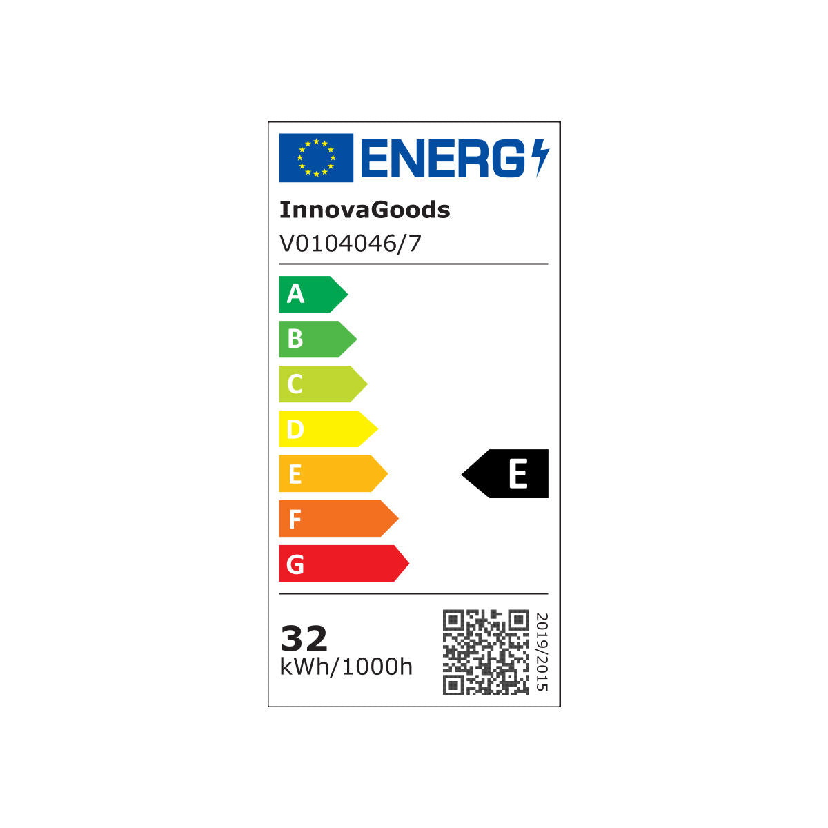 Stropni ventilator s LED svjetlom, 4 sklopive lopatice i daljinskim upravljačem InnovaGoods