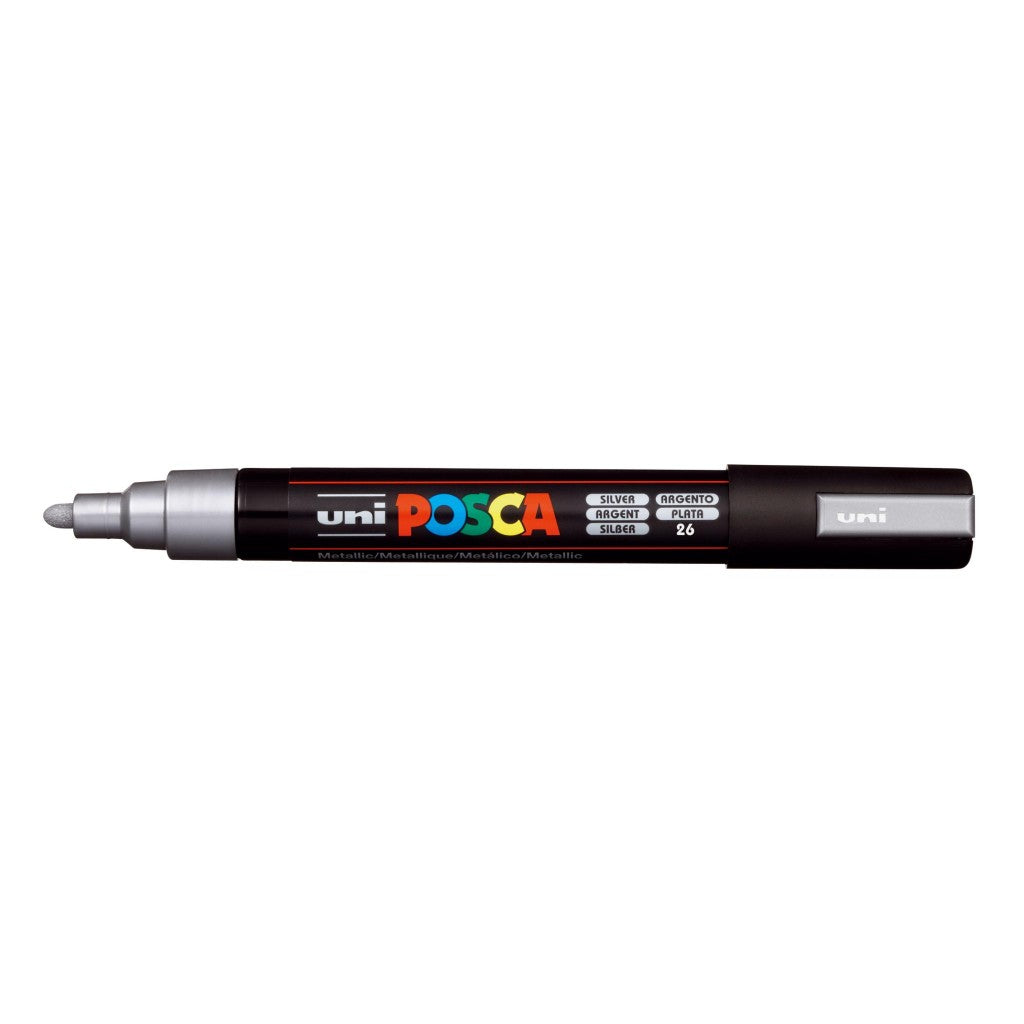 Marker Uni pc-5m Posca srebrna
