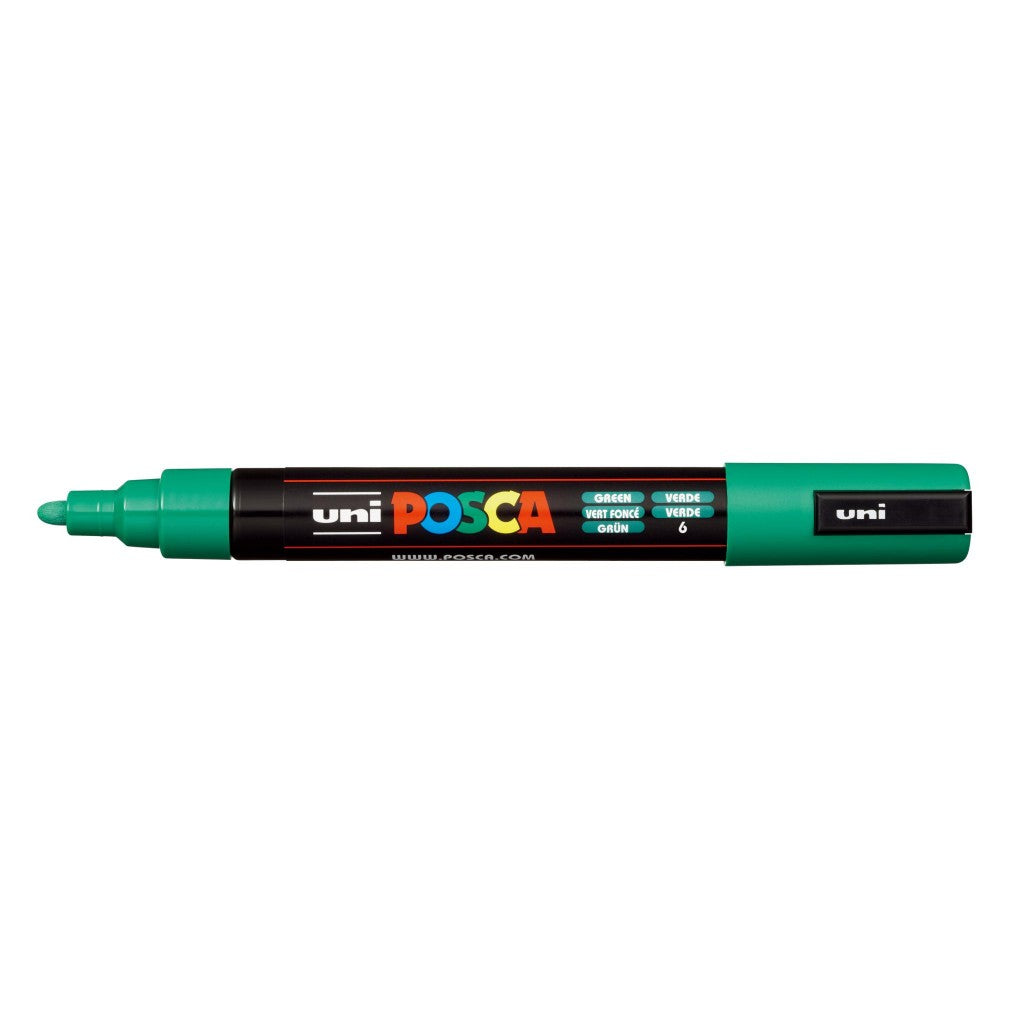 Marker Uni pc-5m Posca zelena