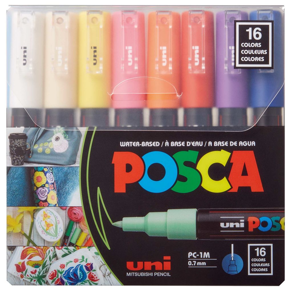 Uni pak marker Posca pc-1m 16/1