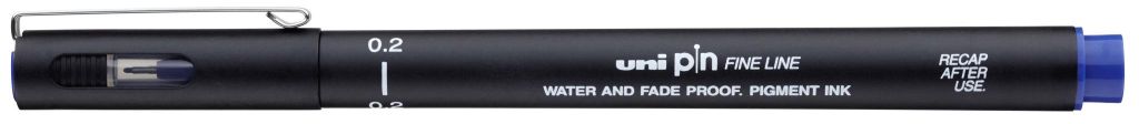 Marker Uni pin02-200 modri
