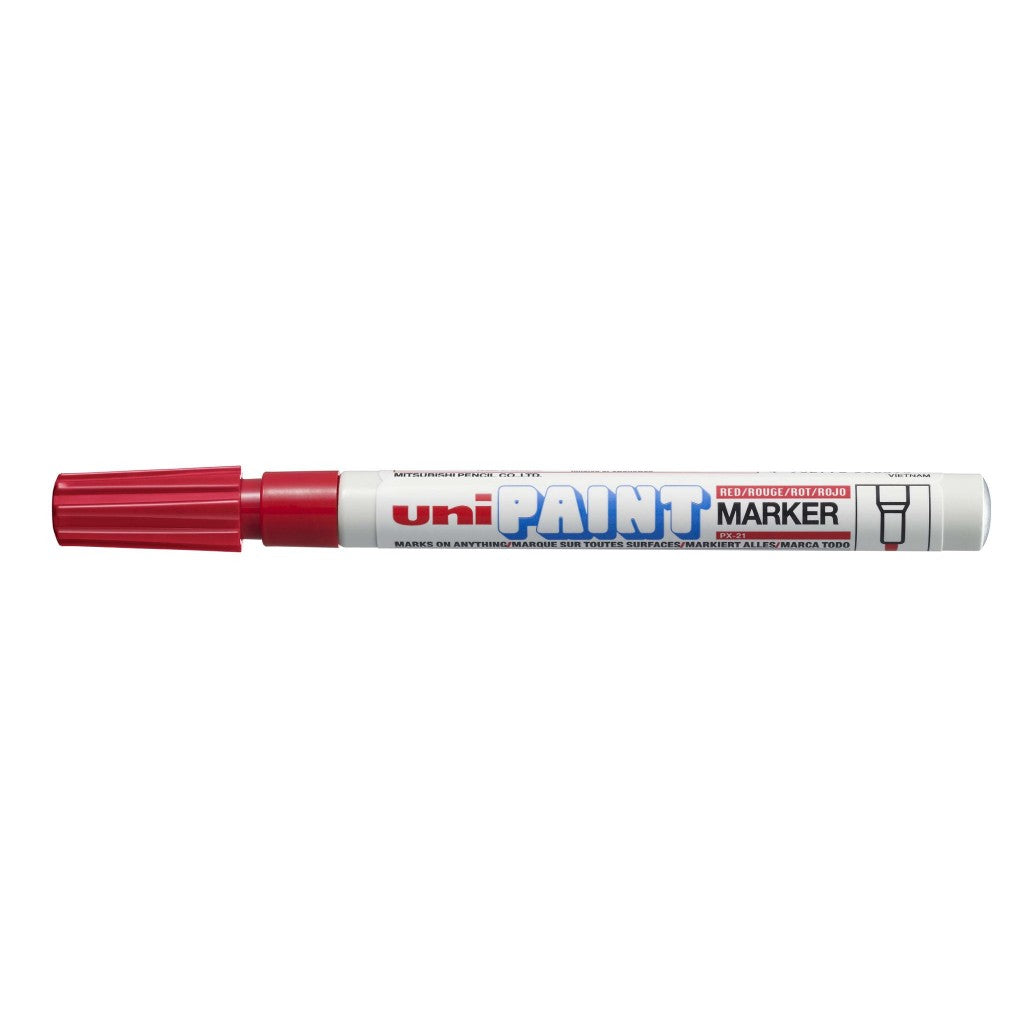 Marker Uni px-21 rdeč