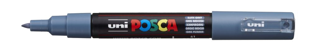Marker Uni pc-1m Posca kameno sivi