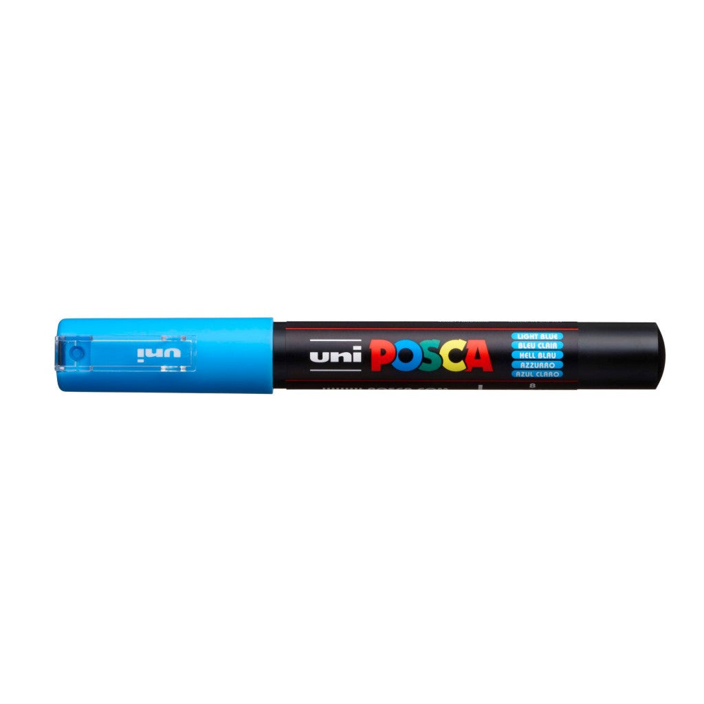 Marker Uni pc-1m Posca svijetlo plavi