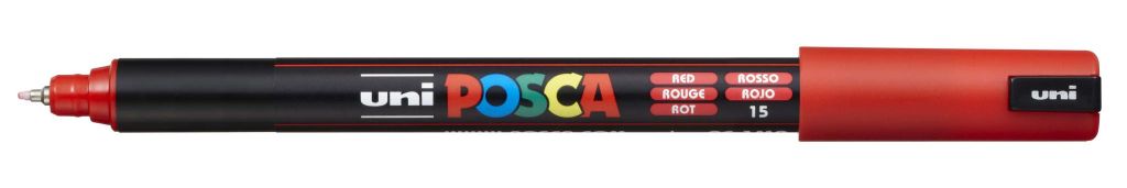 Marker Uni pc-1mr Posca rdeča