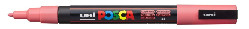 Marker Uni pc-3m Posca koraljno rozi