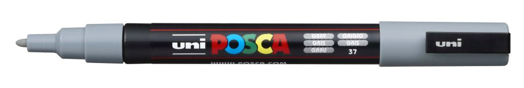 Marker Uni pc-3m Posca sivi